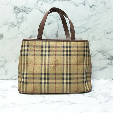 burberry purse straps only|Burberry vintage tote bag.